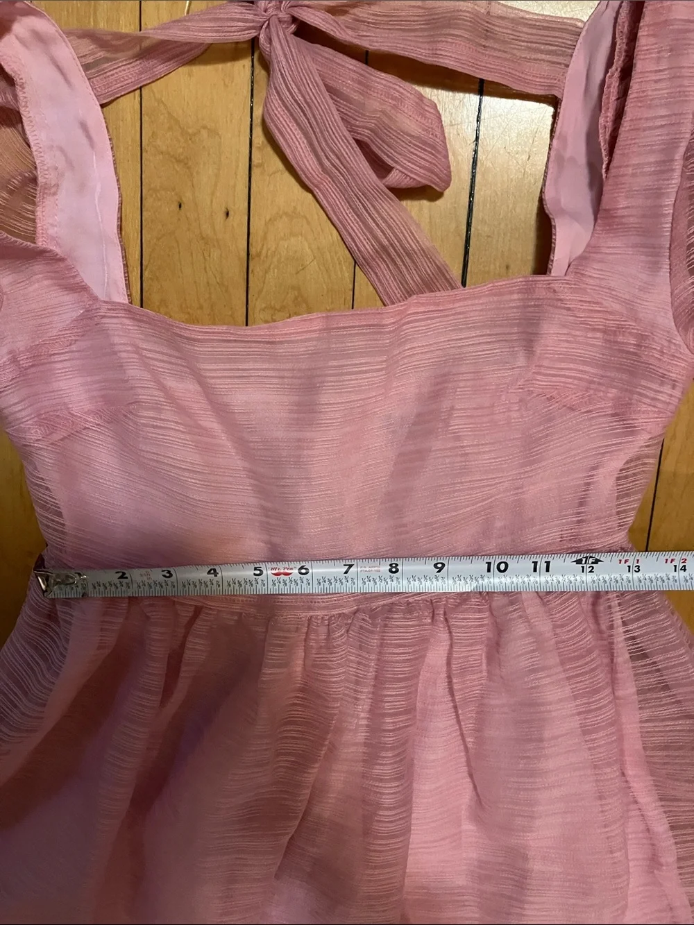 BHLDN x Free People Alaine Pink Babydoll Dress Size 2